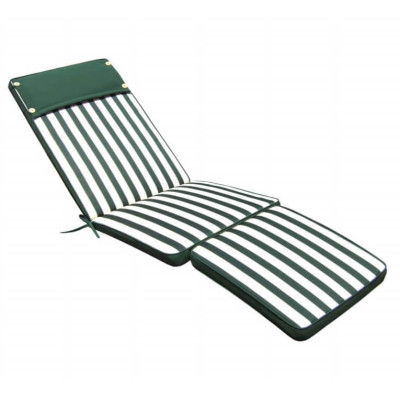 STRAND - cuscino sdraio con doppia cucitura idrorepellente a righe