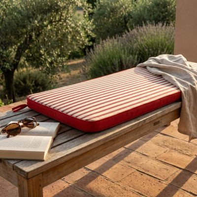 FLATTY - cuscino 110 con doppia cucitura idrorepellente a righe