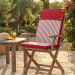 TOPPY - cuscino alto con doppia cucitura idrorepellente a righe