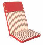 TOPPY - cuscino alto con doppia cucitura idrorepellente a righe