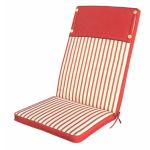 TOPPY - cuscino alto con doppia cucitura idrorepellente a righe