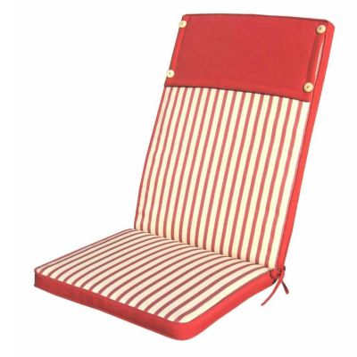 TOPPY - cuscino alto con doppia cucitura idrorepellente a righe