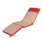 STRAND - cuscino sdraio con doppia cucitura idrorepellente a righe