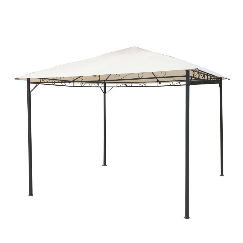 GREX - gazebo da giardino in acciaio 3 x 3 m