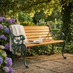 CLASSIC GINE - panca in ghisa e legno