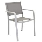 SPLENDOR - set tavolo in alluminio cm 200/300 x 110 x 75 h con 10 poltrone Splendor