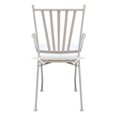 VENTUS - set tavolo in alluminio e teak cm 160 x 90 x 74 h con 4 poltrone Ventus