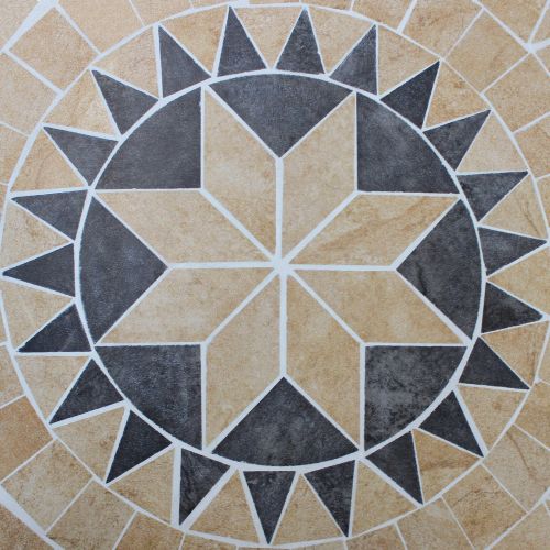 VENTUS - set tavolo in ferro Ø 90 x 74 h con 4 poltrone Ventus