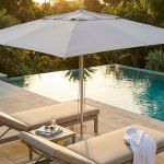 ACIS - ombrellone da giardino palo centrale in alluminio 3 x 3 m