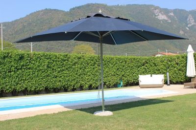 ACIS - ombrellone da giardino palo centrale in alluminio 3 x 3 m