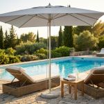 ACIS - ombrellone da giardino palo centrale in alluminio 3 x 4 m