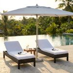 ACIS - ombrellone da giardino palo centrale in alluminio 3 x 4 m