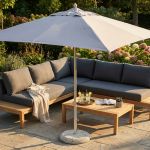 ABACUS - ombrellone da giardino palo centrale in alluminio 3 x 3 m