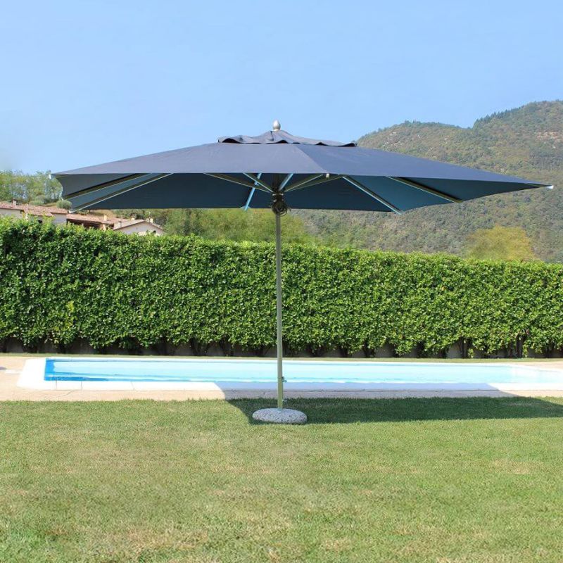 ABACUS - ombrellone da giardino palo centrale in alluminio 3 x 3 m