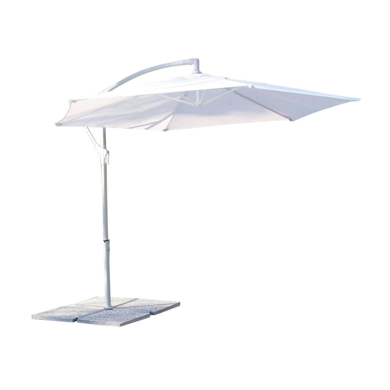 DELPHINUS - ombrellone da giardino decentrato