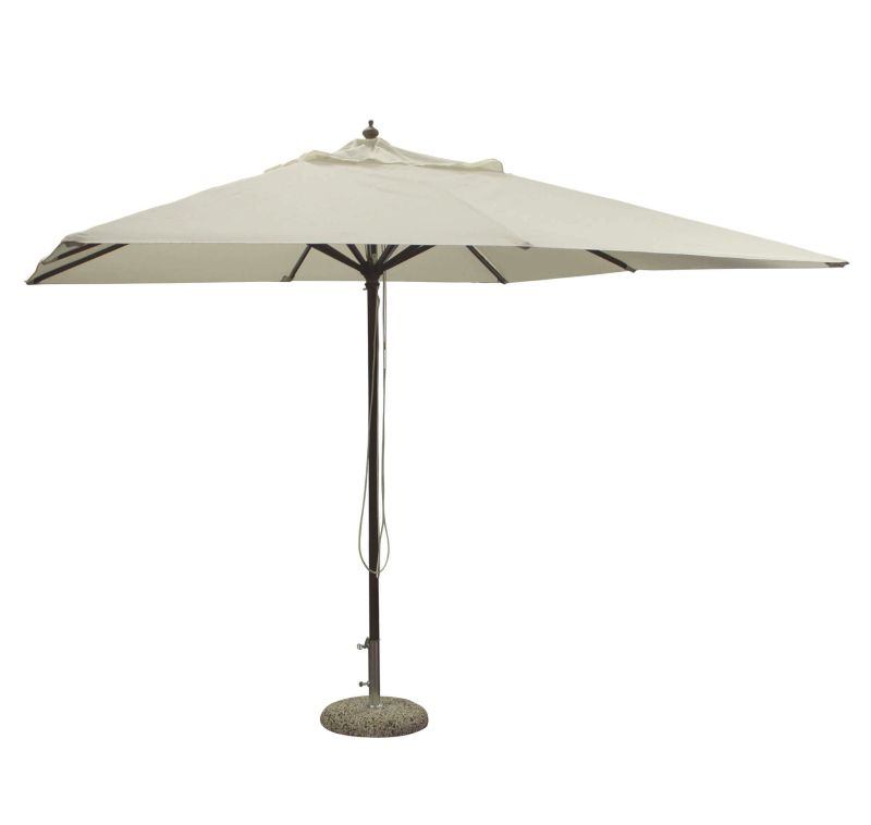 STATUS - ombrellone da giardino palo centrale in legno 2 x 3 m