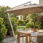 THEMA - ombrellone da giardino decentrato in alluminio