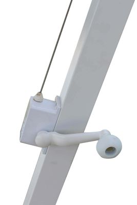 THEMA - ombrellone da giardino decentrato in alluminio