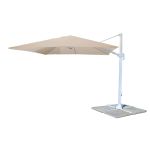 BACTRUS - ombrellone da giardino decentrato 3 x 3 m
