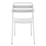 ROMANUS - set tavolo in metallo cm Ø 60 x 71h con 2 poltrone Romanus