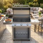 GRIGLIA - griglia in ghisa per barbecue STARK 3 fuochi