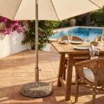 Base ombrellone palo centrale diametro tubo 52 mm