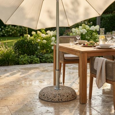 Base ombrellone palo centrale diametro tubo 58 mm