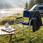 BIELLA - poltrona da spiaggia e campeggio regista pieghevole in alluminio