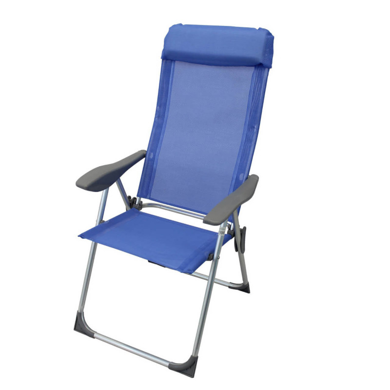 sdraio mare prendisole pieghevole in alluminio cm 59 x 60 x 109 h