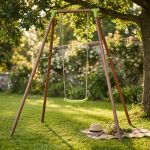 MINNIE - altalena per bambini in acciaio 1 posto