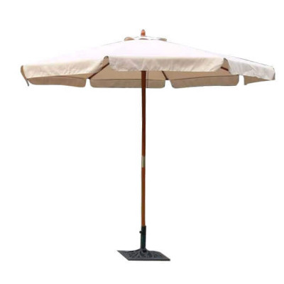 VICTOR - ombrellone da giardino palo centrale in legno