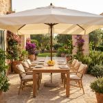 VICTOR - ombrellone da giardino palo centrale 3 x 4 m