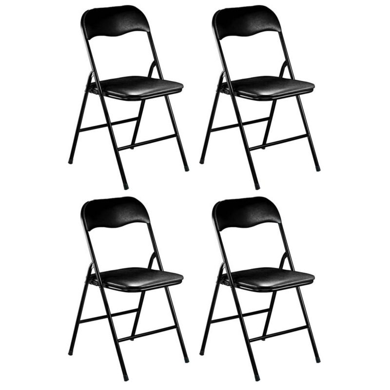 LUCIE - sedia pieghevole salvaspazio set da 4 monocolor