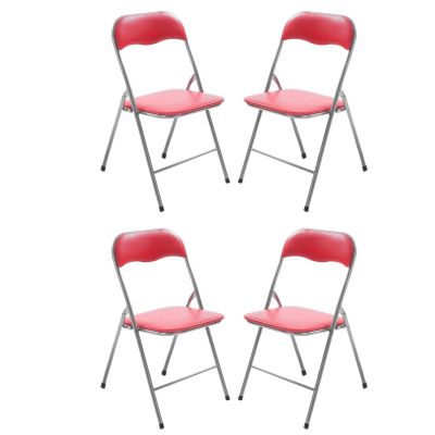 LUCIE - sedia pieghevole salvaspazio set da 4 opaca