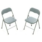 LUCIE - sedia pieghevole salvaspazio set da 2 opaca