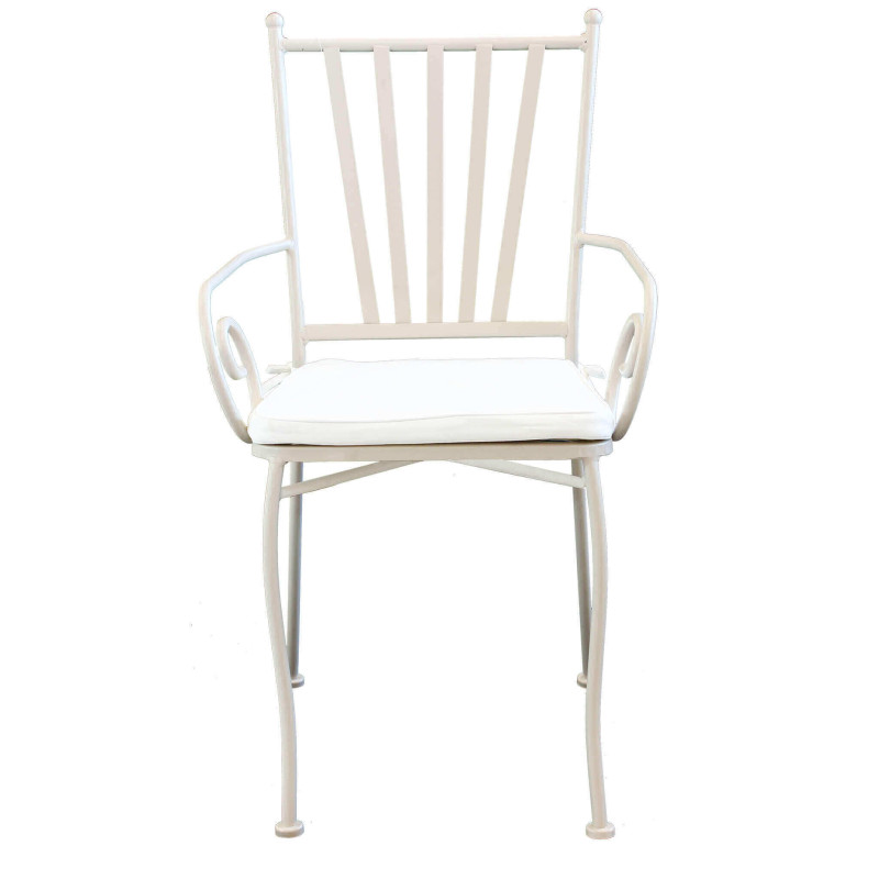 VENTUS - set tavolo in alluminio e teak cm 160 x 90 x 74 h con 4 sedie e 2 poltrone Ventus