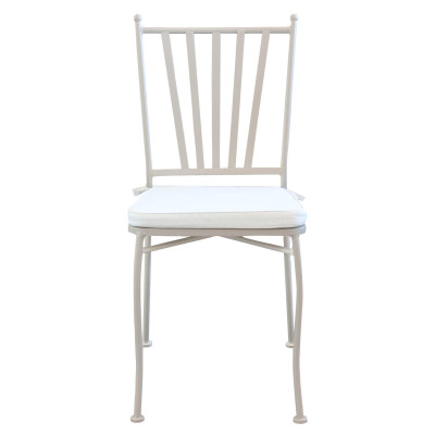 VENTUS - set tavolo in alluminio e teak cm 160 x 90 x 74 h con 4 sedie Ventus