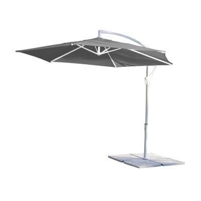 DELPHINUS - ombrellone da giardino decentrato