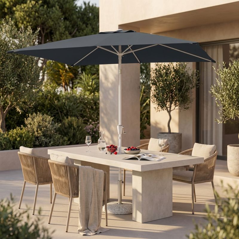 MARITUS - ombrellone da giardino palo centrale 2 x 3 m