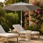 MARITUS - ombrellone tondo da giardino palo centrale 3 m