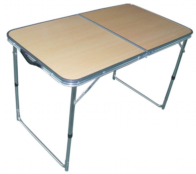 tavolo pieghevole salvaspazio in alluminio cm 120 x 60 x 68 h