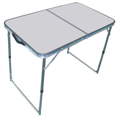 tavolo pieghevole salvaspazio in alluminio cm 120 x 60 x 68 h