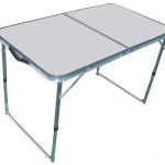tavolo pieghevole salvaspazio in alluminio