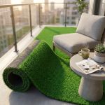 Tappeto Sintetico da 0,7 cm di spessore misura 2 x 25 m