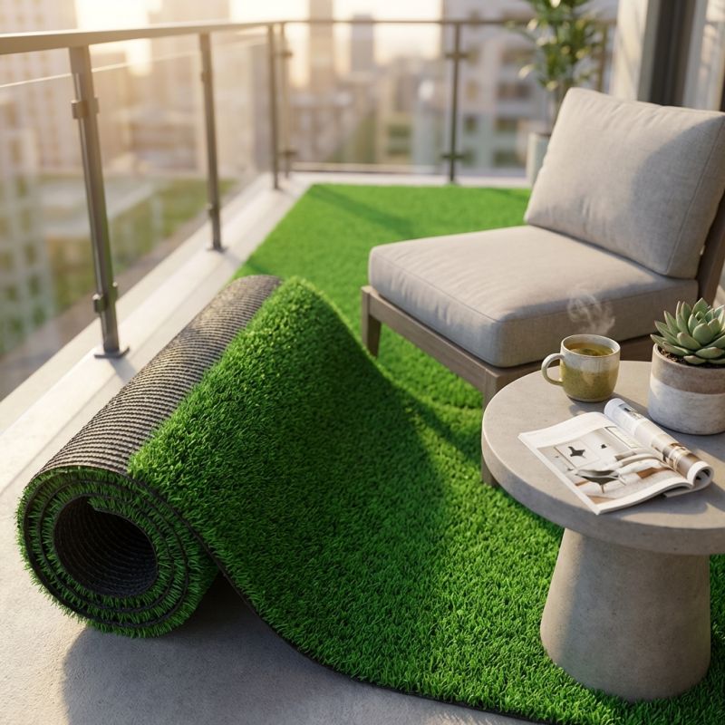 Tappeto Sintetico da 0,7 cm di spessore misura 2 x 25 m