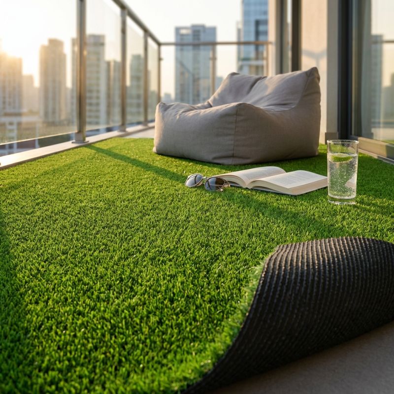 Tappeto Sintetico da 0,7 cm di spessore misura 1 x 25 m