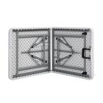 CATE - tavolo catering pieghevole salvaspazio in acciaio e abs