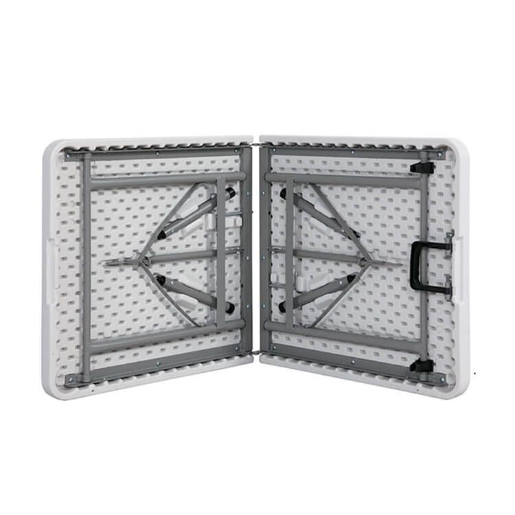 CATE - tavolo catering pieghevole salvaspazio in acciaio e abs