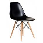 JULIETTE - sedia stile nordico con gambe in legno