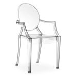 JULIE - poltrona in policarbonato trasparente